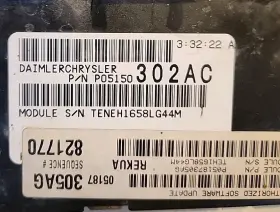 P05187305ac Jeep P05150302ac 2007 2008 Grand Cherokee 3.7l Ecu A/t Engine Computer Ecm Pcm