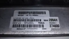 P56044209ah Jeep 2004 Liberty 3.7l Manual Transmission Mt Ecm/ecu Module #2