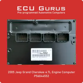 P56044552 Jeep 2005 Grand Cherokee 4.7l Engine Computer Inch Vin Programmed Ecm Ecu