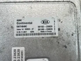 39102-23820 Kia 10-11 Soul 1.6l Engine Computer Control Module Ecu Ecm Pcm Oem #2