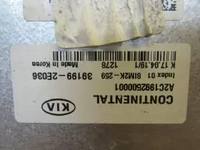 39199-2e036 Kia 19 2020 21 Forte Engine 2.0l Computer Control Module Ecm Ecu 391992e036 Oem #3