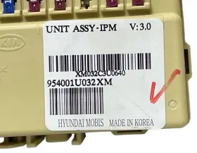 954001u032xm Kia 2012 Sorento Oem Interior Fuse Cabin Box Iipm Relay Bcm Ipm 954001u032 #3