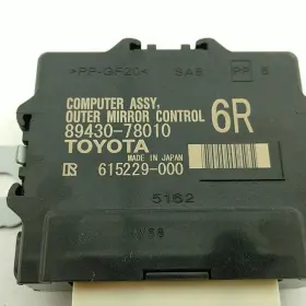 8943078010 Lexus 591-74676 2019 Nx300 Memory Ecu Right