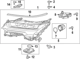 81016-60t20 Lexus Genuine Control Module