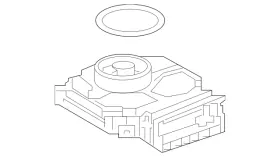 81056-60p70 Lexus Genuine Headlight Control Module