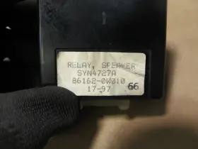 86162-0w010 Lexus 92-00 Uzz30 Sc300 Sc400 Phone Speaker Relay Module Oem #3