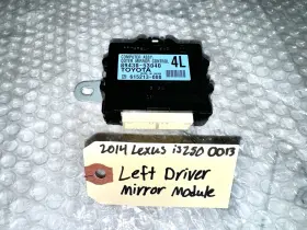 89430-53040 Lexus 2014-2017 Is250 Is350 Driver Side Outer Mirror Memory Control Module Oem