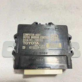 89430-78010 Lexus Nx300 2018-2021 Front Right Passenger Side Outer Mirror Control Module Oem #3