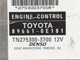 89661-0e181 Lexus 2008-2008 Rx350 Engine Computer Ecu Pcm Ecm Pcu Oem Kmqgx #3