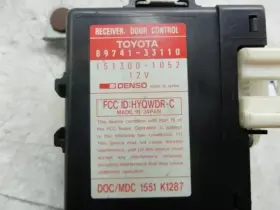 8974133110 Lexus Door Receiver Module Es300 1995 Keyless Entry Control Computer Unit Oem #2