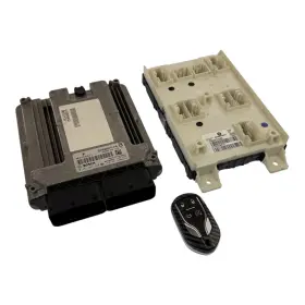 670007174 Maserati 14-17 Ghibli Quattroporte 3.0 Engine Ecm Cas Body Control Module Key Set Oem #2