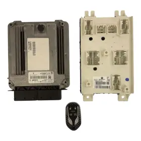 670007174 Maserati 14-17 Ghibli Quattroporte 3.0 Engine Ecm Cas Body Control Module Key Set Oem