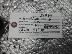 Py1d-18881 Mazda 590-62034 Engine Ecm Electronic Control Module Id Fits 14-16 6 #3
