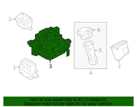 Gsl3-66-cm0b Mazda Genuine Switch Assembly #2