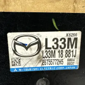 L33m-18-881j Mazda 2007 07 Cx-7 2.3l A/t Awd Turbo Engine Control Module Oem #2