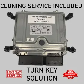 0034466940 Mercedes-benz 2007-2012 Gl550 E550 S55 Ecu Ecm Pcm Engine Module A 273 153 12 91