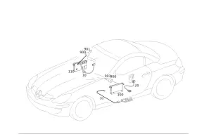 171-820-71-26 Mercedes-benz Genuine Control Unit