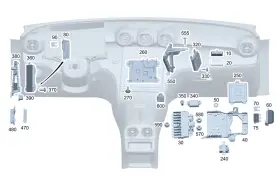 206-900-19-24 Mercedes-benz Genuine Control Unit