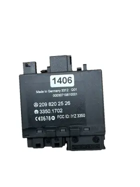 2098202526 Mercedes-benz 03-09 W209 Clk350 Clk550 Keyless Go Control Module Oem