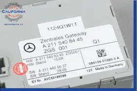 2115408445 Mercedes-benz W211 E350 E550 Central Gateway Control Module Oem #2