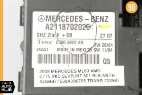 2118702026 Mercedes-benz 06-13 W219 E350 R500 Cls550 Heated Seat Control Module Oem #3