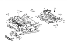 222-900-06-16 Mercedes-benz Genuine Control Unit
