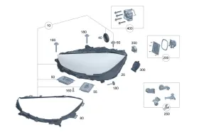 223-900-85-27 Mercedes-benz Genuine Control Unit