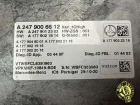 2479006612 Mercedes-benz 2020-2024 A Cla Gla Glb Dash Speedometer Screen Control Module Oem 25k #2