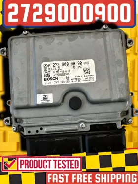 2729000900 Mercedes-benz 09-11 W164 W212 E350 Ecm Engine Control Module A 272 900 09 00 Oem