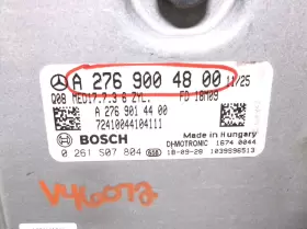 2013..13 Mercedes-benz 276 900 48 00 E400/ml350/ Engine Computer/ecu.pcm #2
