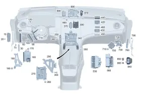 296-900-72-09 Mercedes-benz Genuine Control Unit