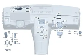 297-900-44-19 Mercedes-benz Genuine Control Unit