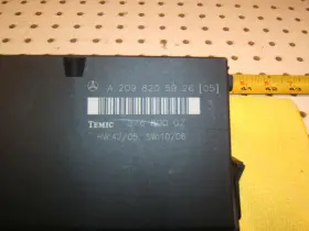 A2098205926 Mercedes-benz 05 W209 2007 Clk350 Coupe Temic Body Control Genuine Oem 1 Module #3