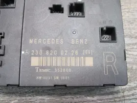 A2308200226 Mercedes-benz 03-12 R230 Sl-class Front Right Door Control Module 2308200226 Oem #3