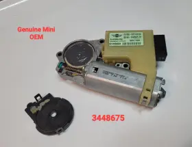 3448675 Mini 3428921 Genuine Cooper Sunroof Motor Unit R55 R56 R60 Oem