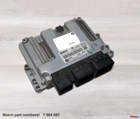 7584097-01 Mini 2007-2010 Cooper S Turbo Engine Control Module Computer Dme Ecu Ecm 7584097