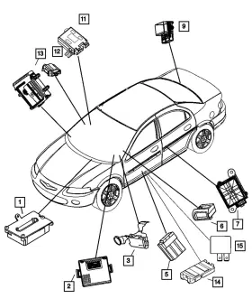 04606521ac Mopar Genuine Window Down Module 4606521ac