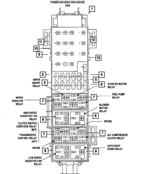 04692235aj Mopar Genuine Totally Integrated Power Module 4692235aj
