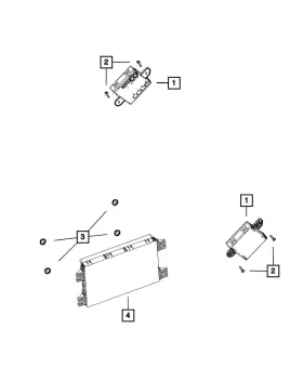 4692277ah Mopar Genuine Body Controller Module
