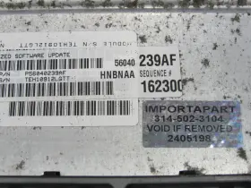 56040239af Mopar 01 Dodge Dakota 4.7 Ecu Ecm Pcm Engine Control Computer 239 Prog 5198 #2