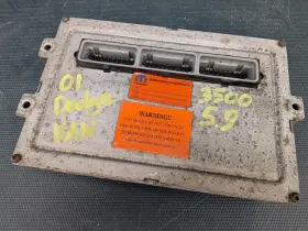 56040259af Mopar 2001 Dodge Ram Van 5.9l Engine Computer Ecu Ecm 56040259 Reman