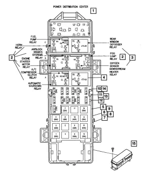 56049717aq Mopar Genuine Totally Integrated Power Module Remanufactured