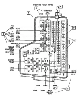 56049888ar Mopar Genuine Totally Integrated Power Module