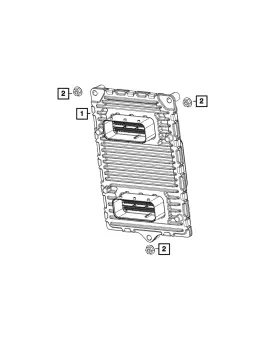 68258501ad Mopar Genuine Engine Controller Module