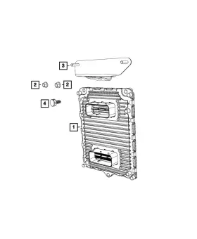 68377858ab Mopar Genuine Engine Controller Module