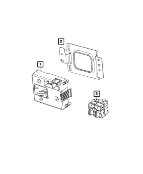 68394544ac Mopar Genuine Trailer Tow Module