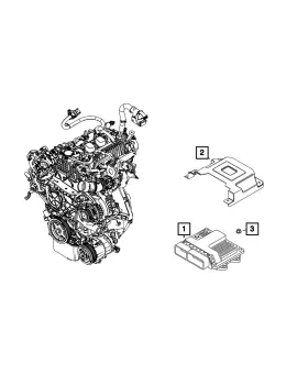 68402685ac Mopar Genuine Engine Controller Module