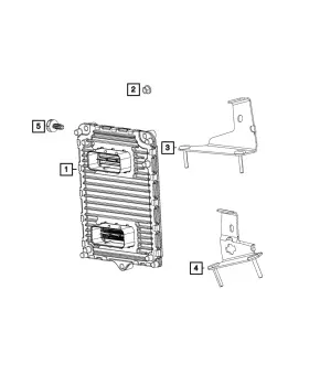 68434924ac Mopar Genuine Engine Controller Module