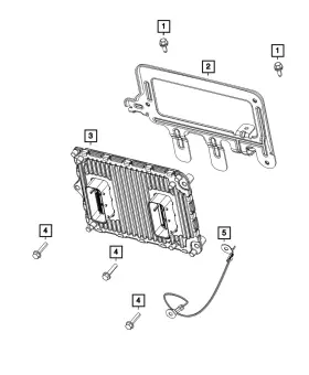 68434927ac Mopar Genuine Engine Controller Module
