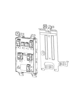 68438337ae Mopar Genuine Body Controller Module